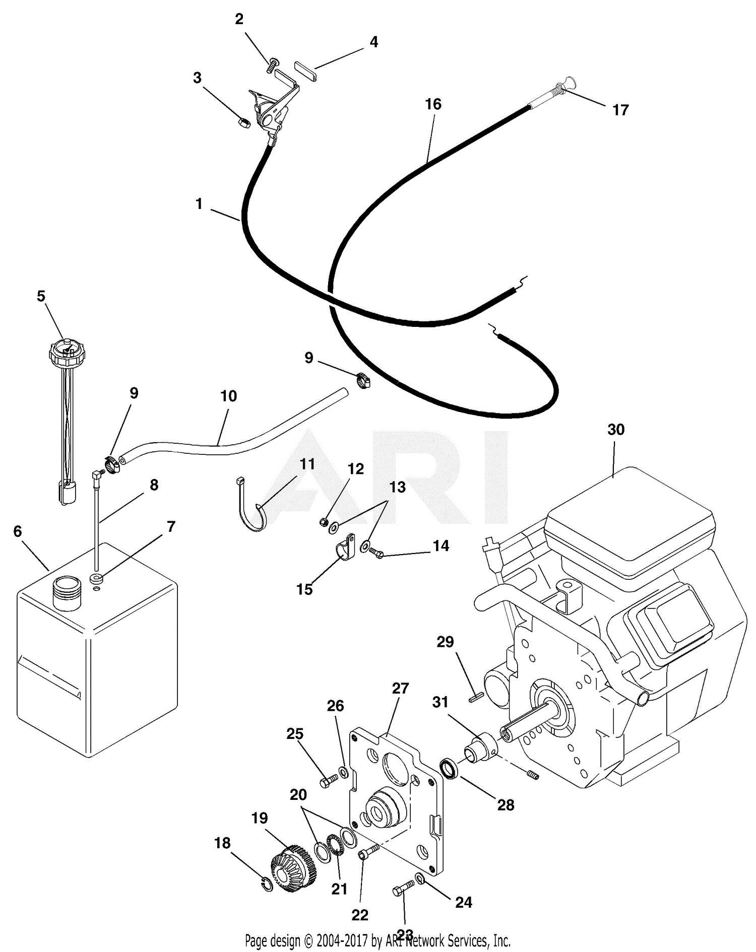 18 hp briggs and stratton vanguard parts diagram