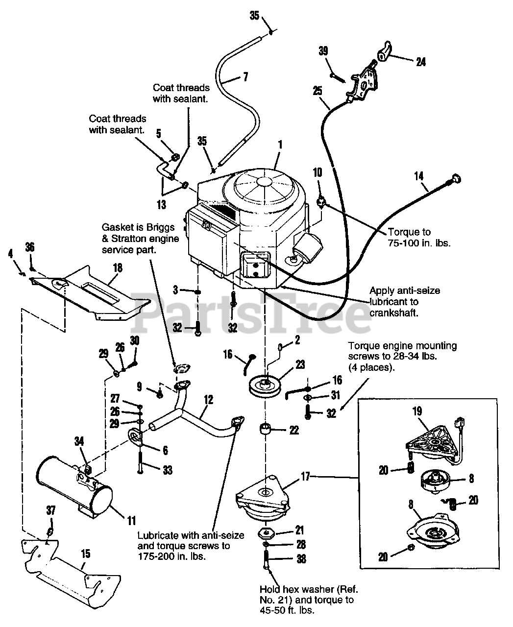 18 hp briggs and stratton vanguard parts diagram