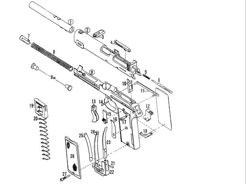 1911 series 80 parts diagram