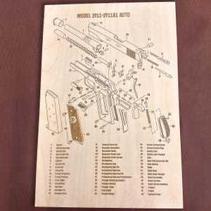 1911 series 80 parts diagram