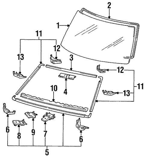 1989 toyota pickup parts diagram