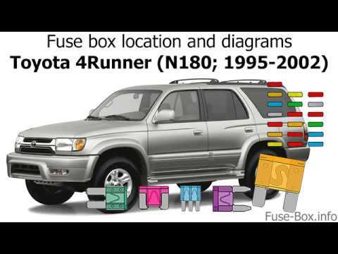 1995 toyota 4runner parts diagram