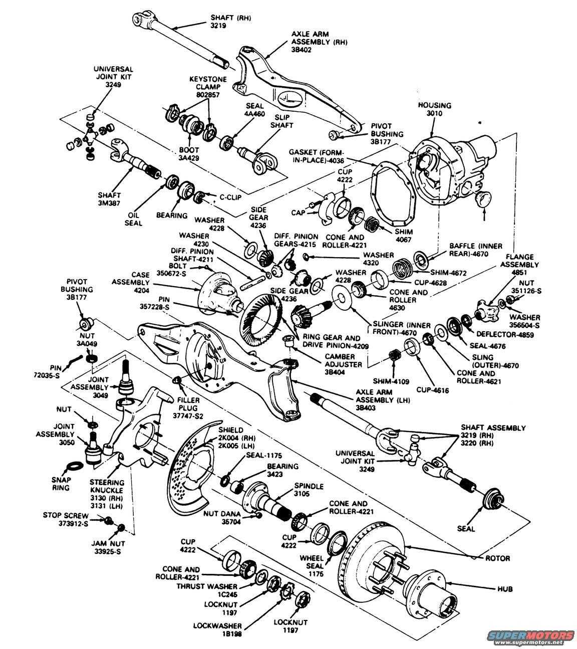 1996 ford f150 front end parts diagram