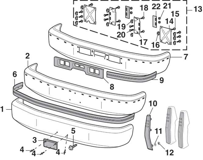 1996 ford f150 front end parts diagram