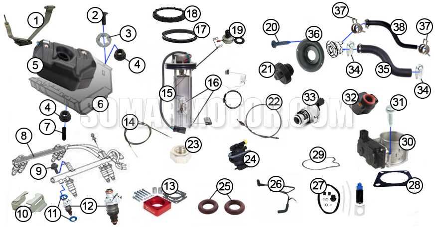 1997 jeep wrangler parts diagram