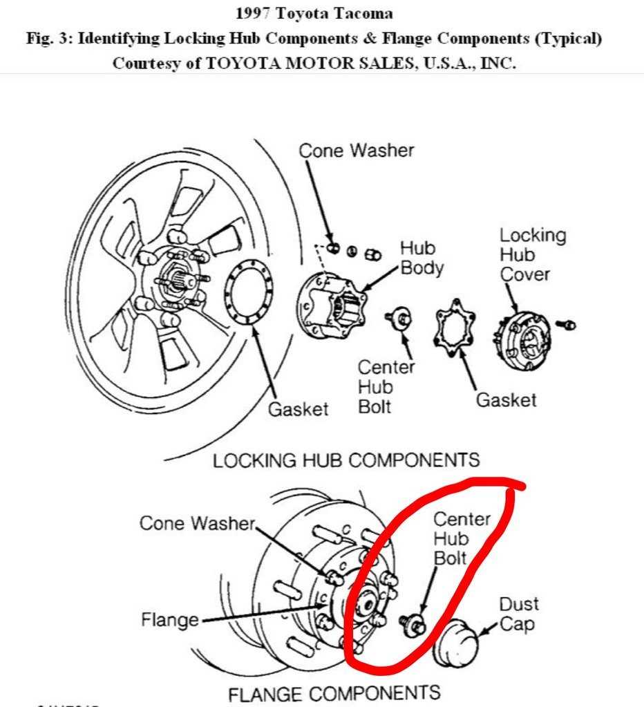 1998 toyota tacoma parts diagram