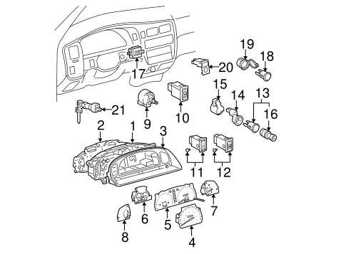 1998 toyota tacoma parts diagram