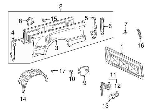 1998 toyota tacoma parts diagram