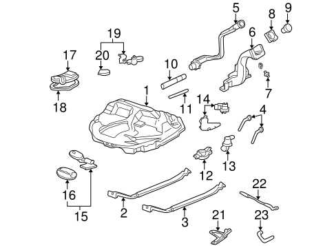 1999 honda civic parts diagram