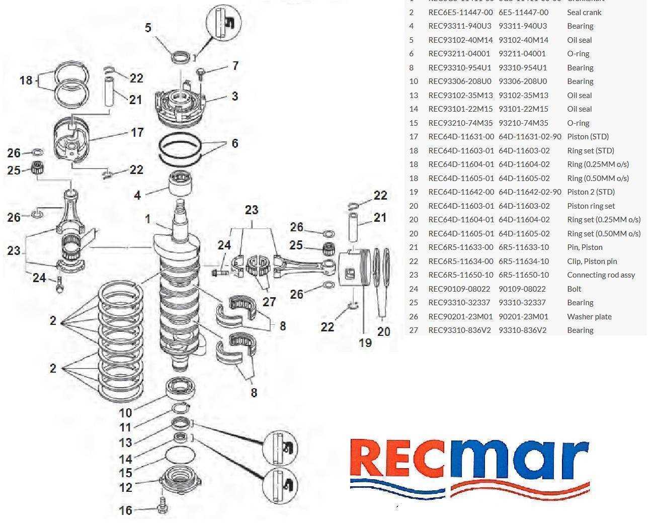 2 stroke engine parts diagram