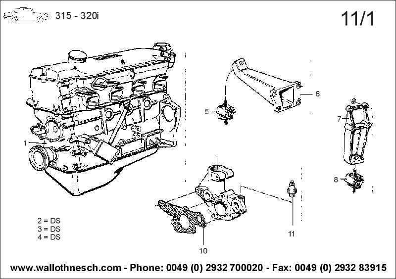 2000 bmw 323i parts diagram