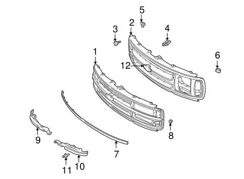 2001 chevy silverado 1500 parts diagram