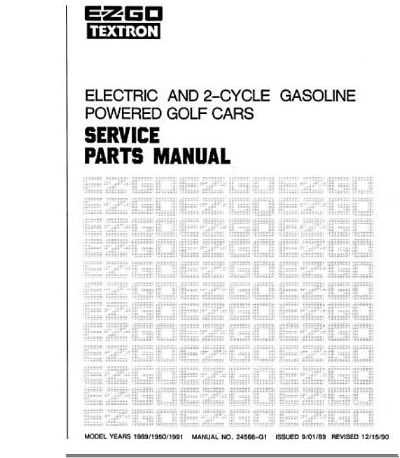 2001 ezgo txt parts diagram