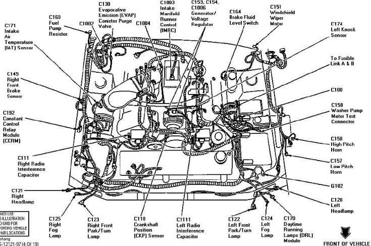 2001 ford mustang parts diagram