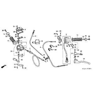 2001 honda rancher 350 parts diagram