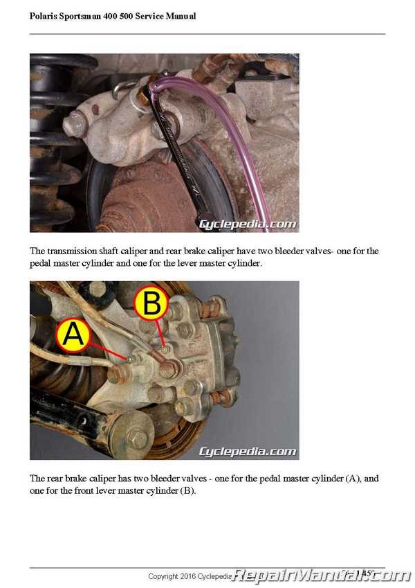 2001 polaris sportsman 400 parts diagram