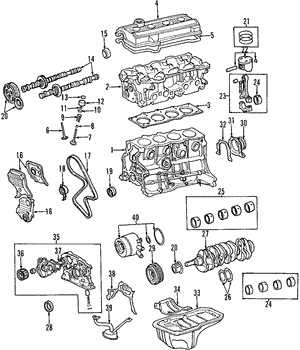 2001 toyota camry parts diagram