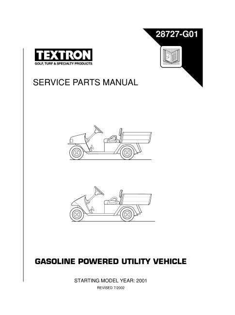 2001 ezgo txt parts diagram