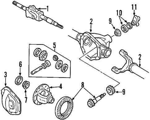 2002 ford f250 front end parts diagram