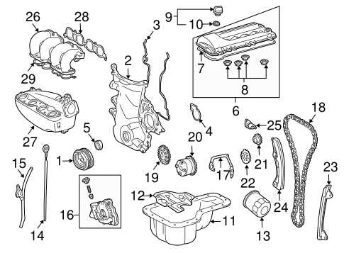 2003 pontiac vibe parts diagram