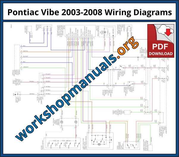 2003 pontiac vibe parts diagram