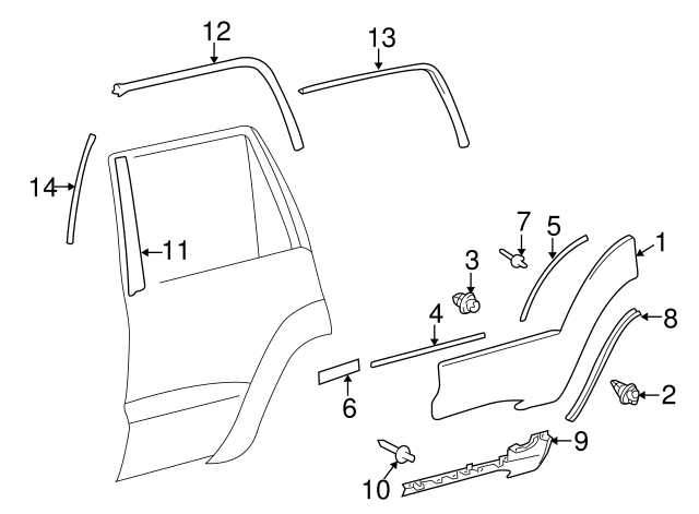 2003 toyota 4runner parts diagram