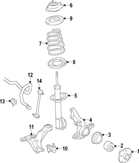 2003 toyota corolla body parts diagram