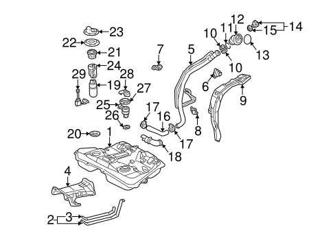 2003 pontiac vibe parts diagram