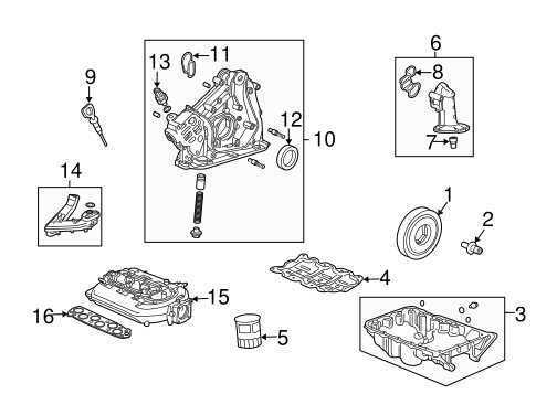 2004 honda pilot parts diagram