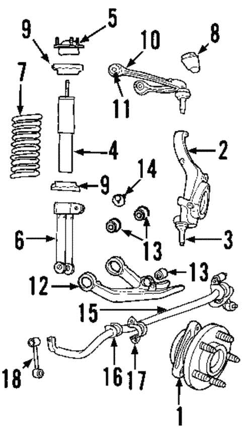 2004 jeep liberty parts diagram