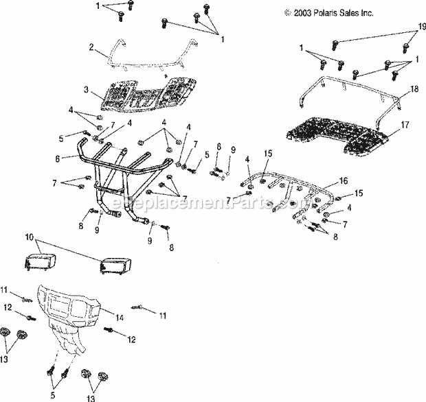 2004 polaris sportsman 700 parts diagram