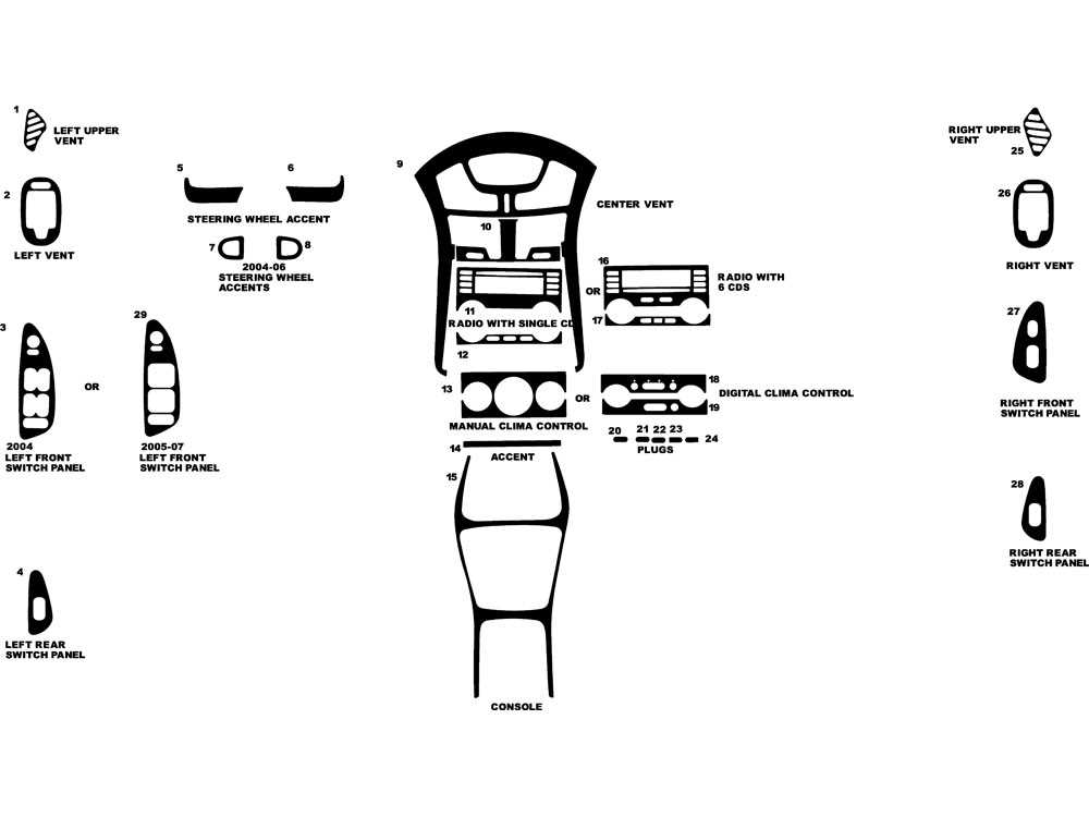 2004 chevy malibu parts diagram