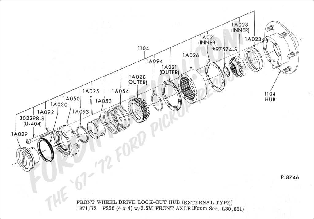 2004 ford f250 front end parts diagram