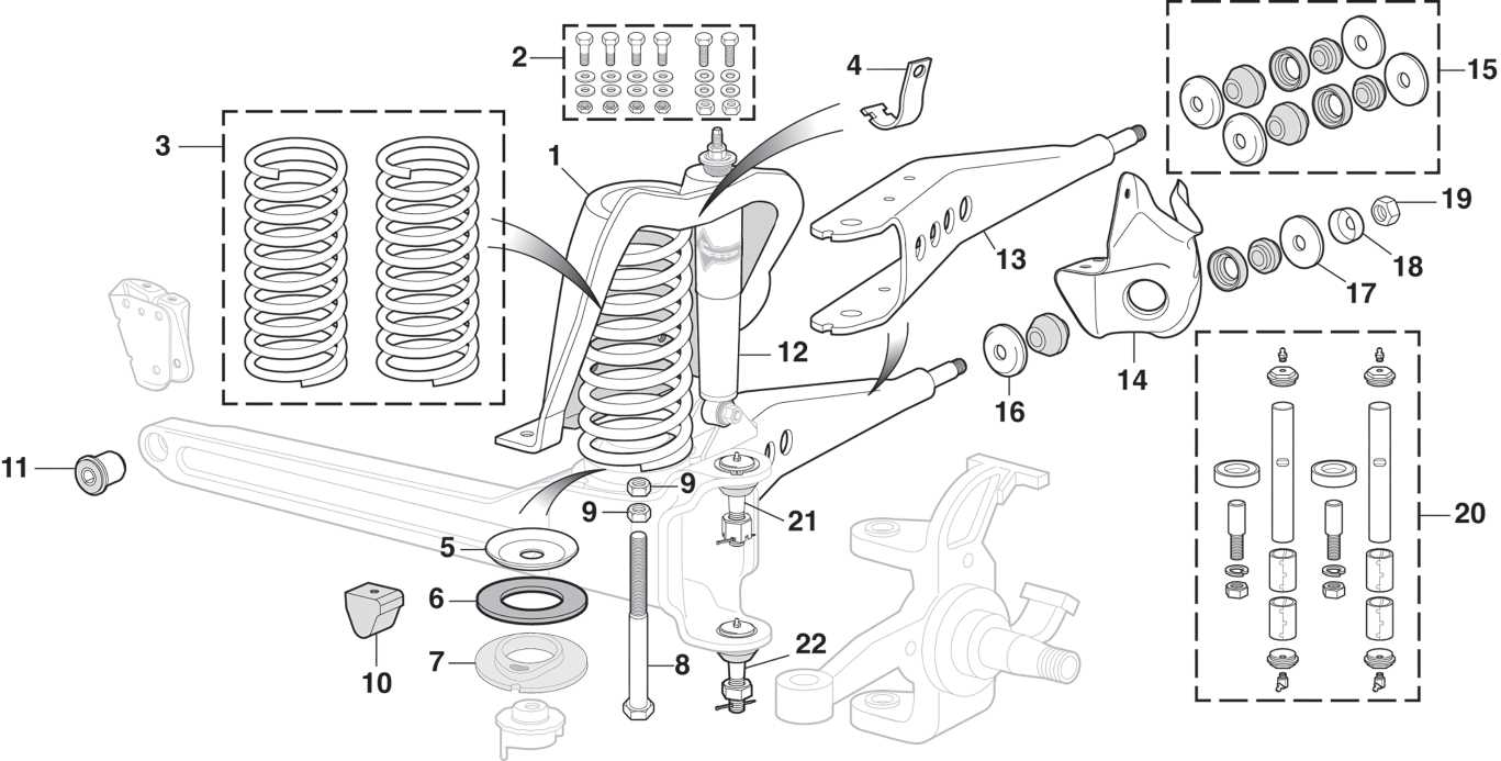 2004 ford f350 front end parts diagram