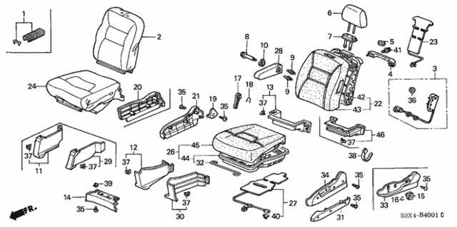 2004 honda odyssey parts diagram