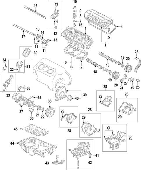 2004 honda pilot parts diagram