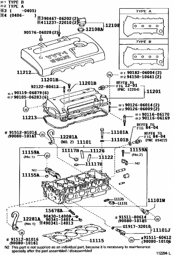 2004 toyota corolla parts diagram