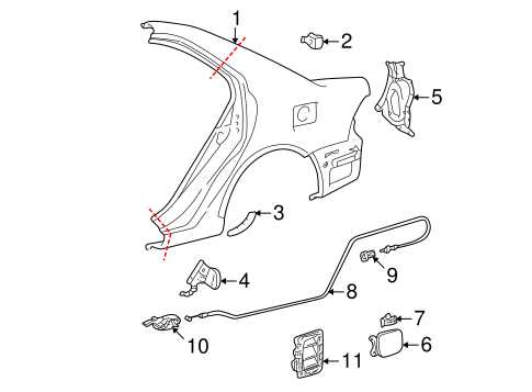 2004 toyota corolla parts diagram