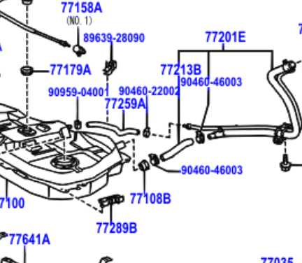 2004 toyota corolla parts diagram