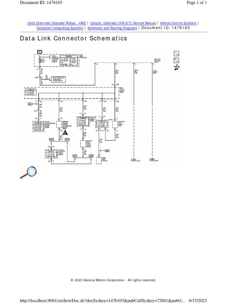 2005 chevy colorado parts diagram