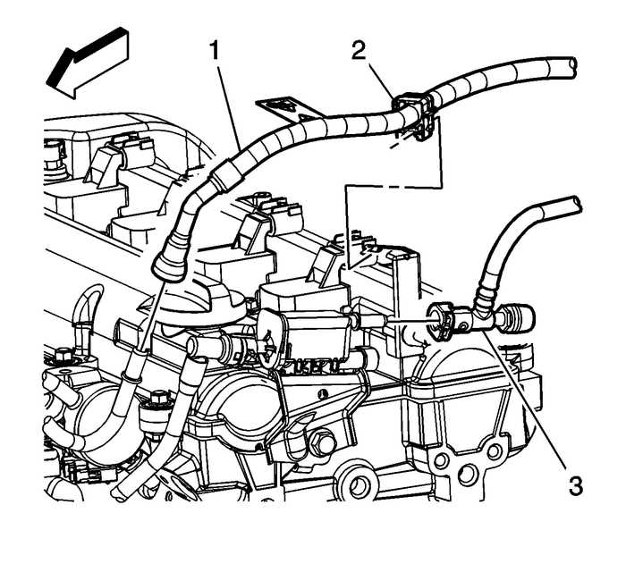 2005 chevy equinox engine parts diagram