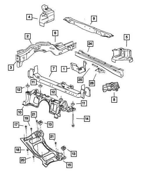 2005 dodge grand caravan parts diagram