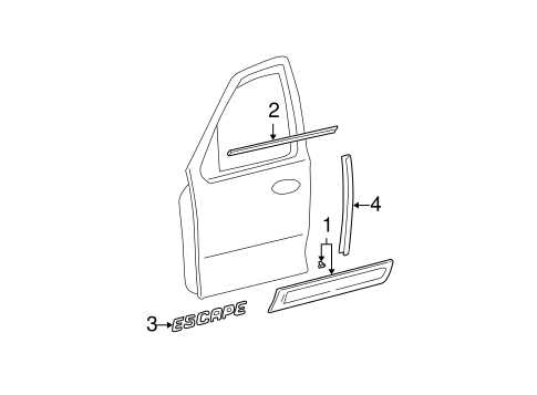 2005 ford escape parts diagram