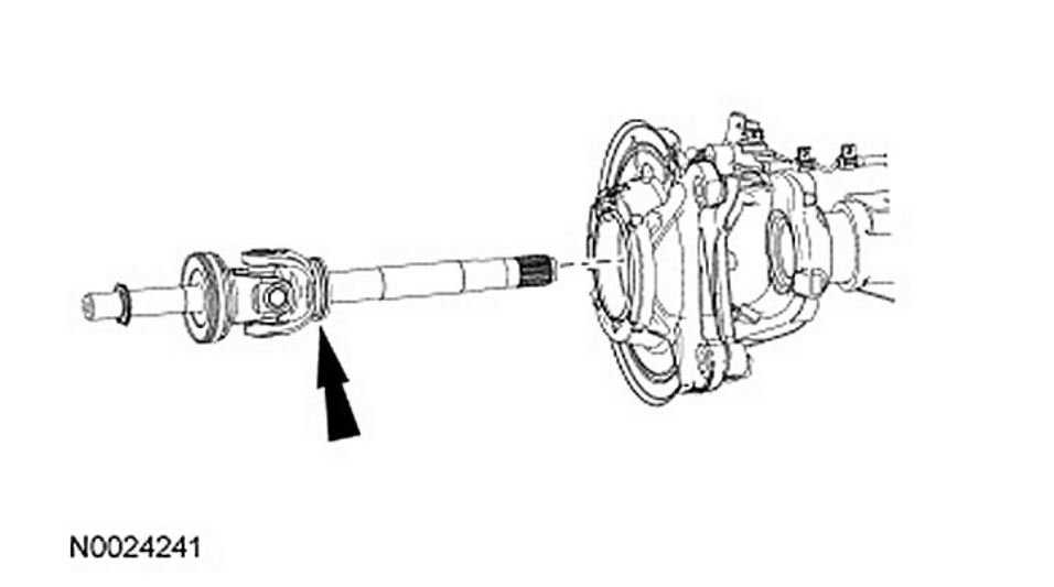 2005 ford f250 front axle parts diagram