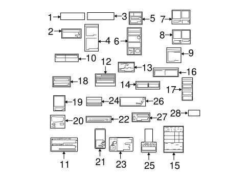 2005 toyota sienna parts diagram