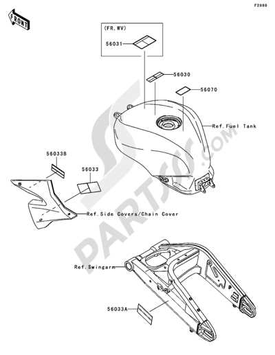 2005 zx10r parts diagram