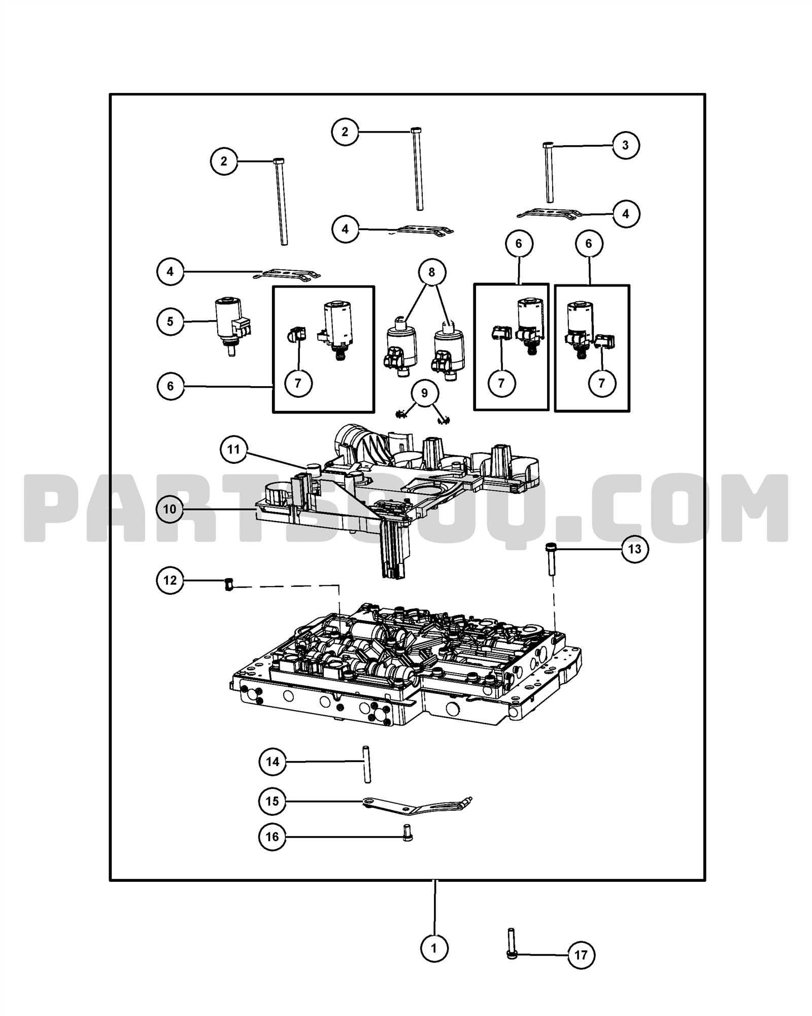 2005 jeep liberty body parts diagram