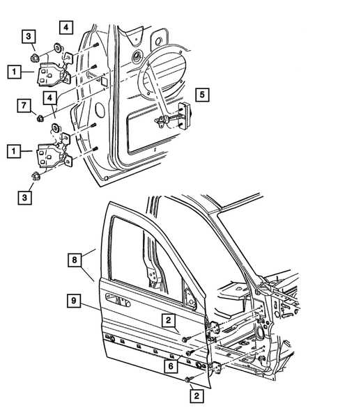 2005 jeep liberty body parts diagram