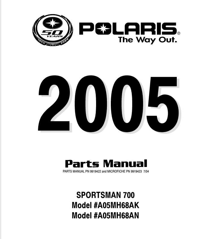 2005 polaris sportsman 500 parts diagram