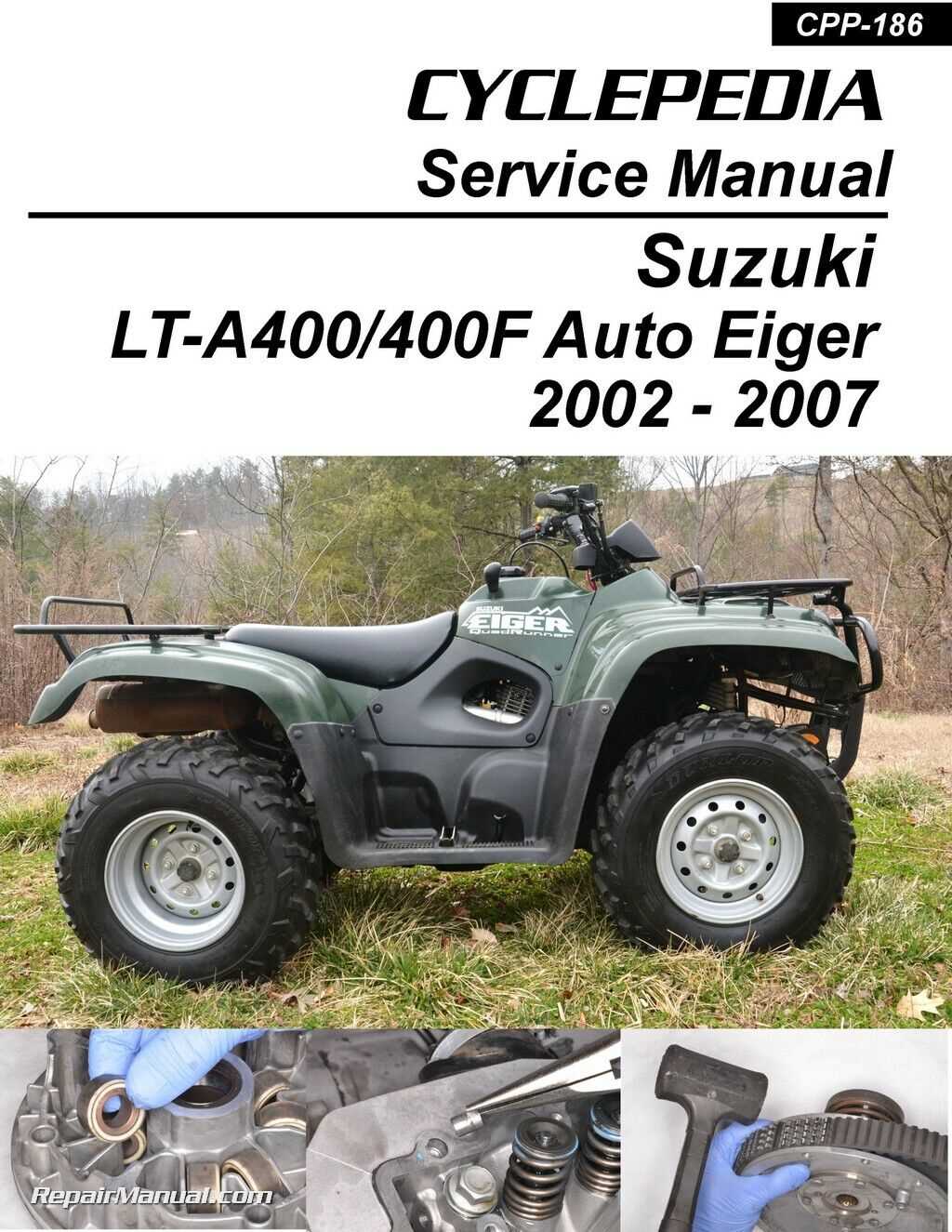 2005 suzuki eiger 400 4x4 parts diagram